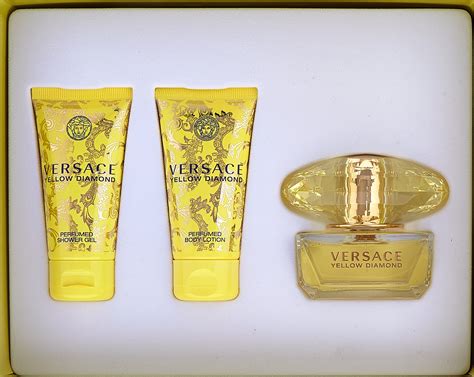 versace yellow diamond 3 piece set|versace yellow diamond 1.7 oz.